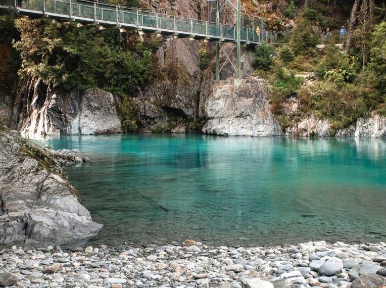 Discovering Serenity on the Blue Pool Walking Path