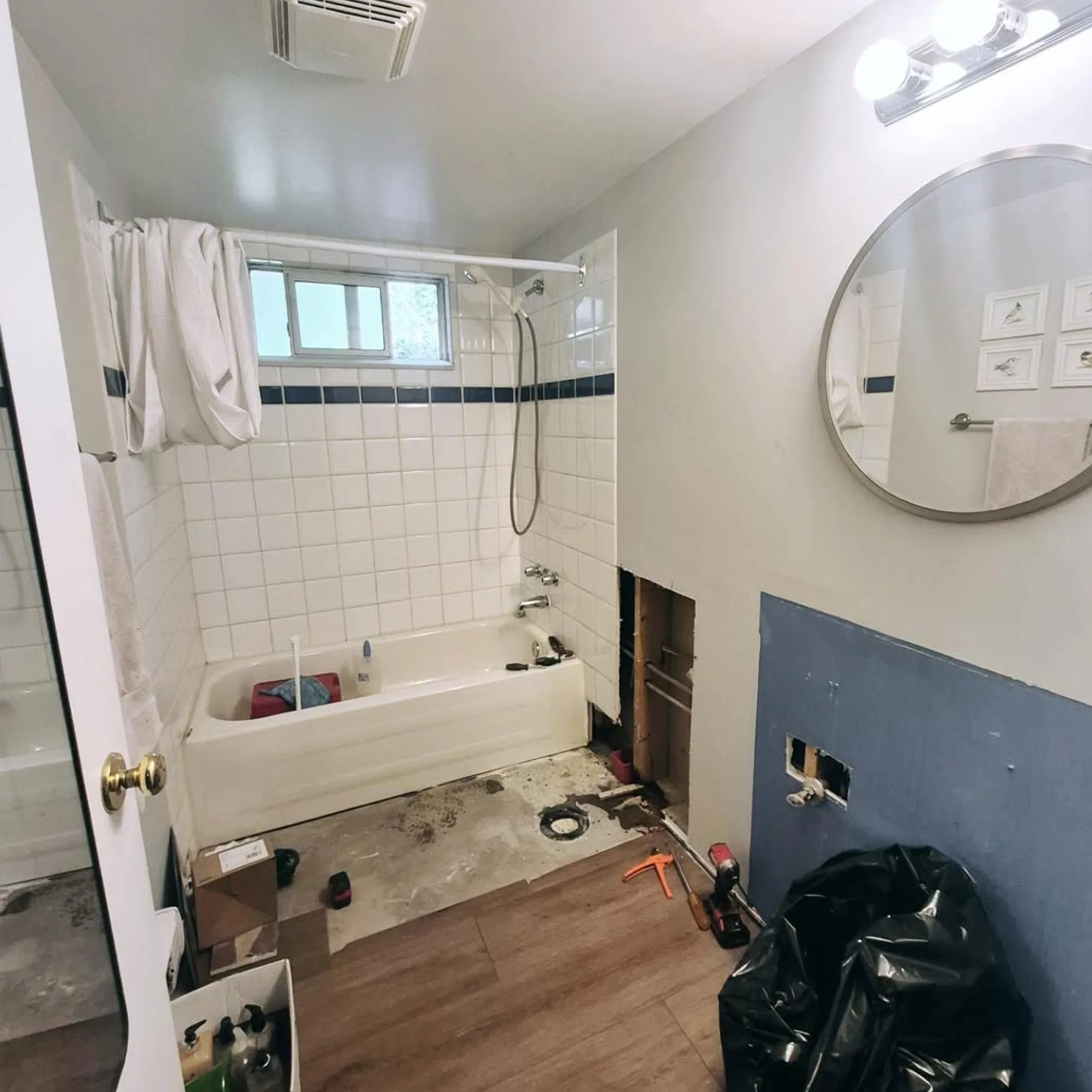 bathroom renovation for waterproofing